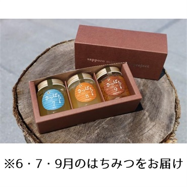 さっぱち蜂蜜ギフトボックス（50ｇ3本入）