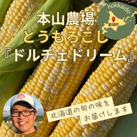 ＜本山農場＞美瑛産 とうもろこし『ドルチェドリーム』（10本4,800円/20本7,400円）