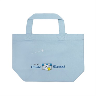 ベア・ドゥMarchéセット(ランチトート：ブルー)