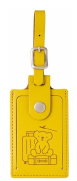 2025年新商品セット(ベア・ドゥ本革ラゲージタグカラー：イエロー)