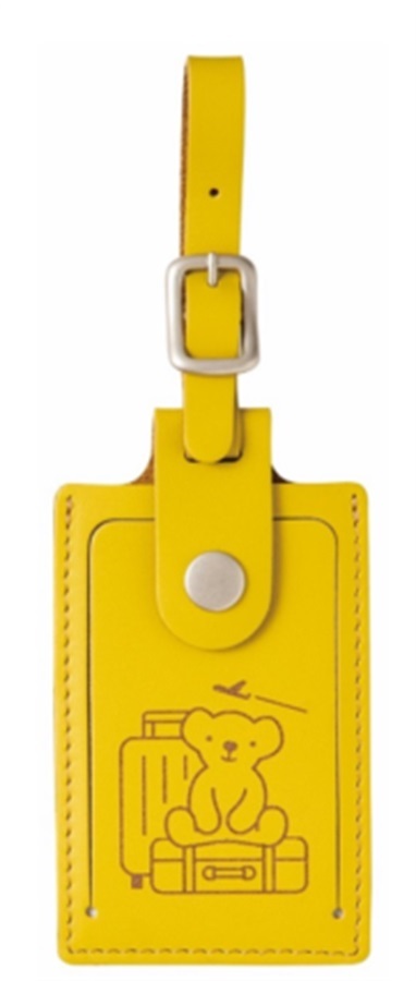 2025年新商品セット(ベア・ドゥ本革ラゲージタグカラー：イエロー)