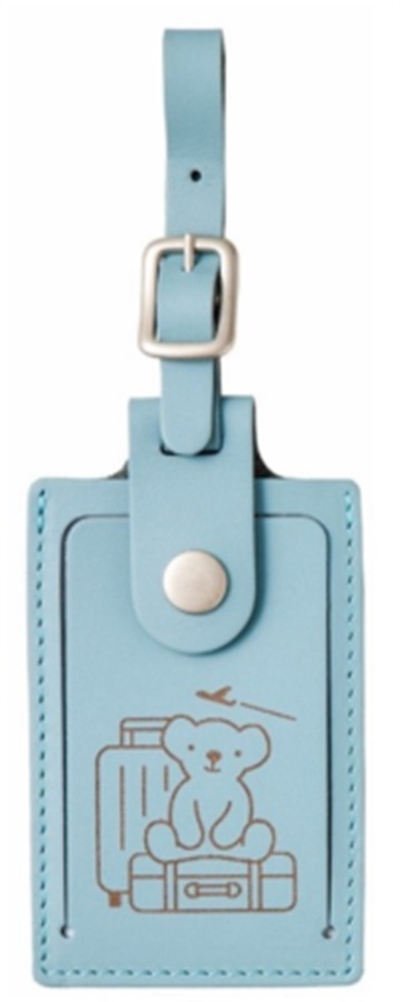 2025年新商品セット(ベア・ドゥ本革ラゲージタグカラー：ライトブルー)